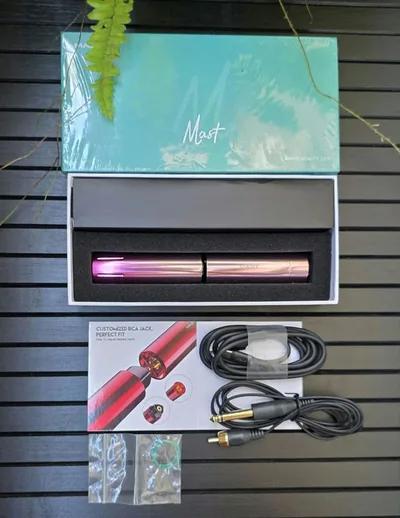 MAST Tour Y22 ワイヤレスタトゥーマシン ピンク 新品