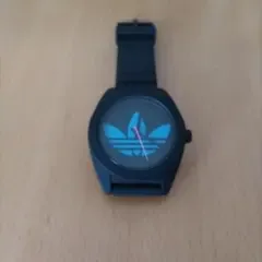 adidas トレフォイルロゴ 腕時計 ブラック