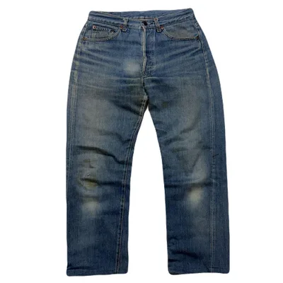 80s Levi’s 501 赤文字 555 バレンシア 内股シングル USA製