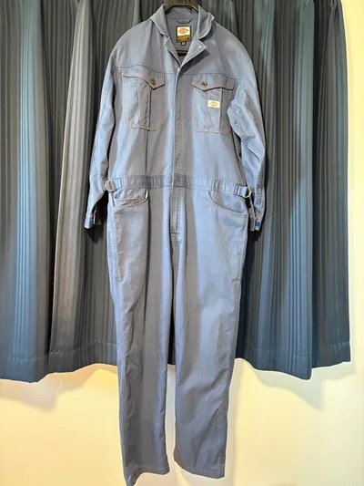Dickies ディッキーズ つなぎ オーバーオール ブルー LL