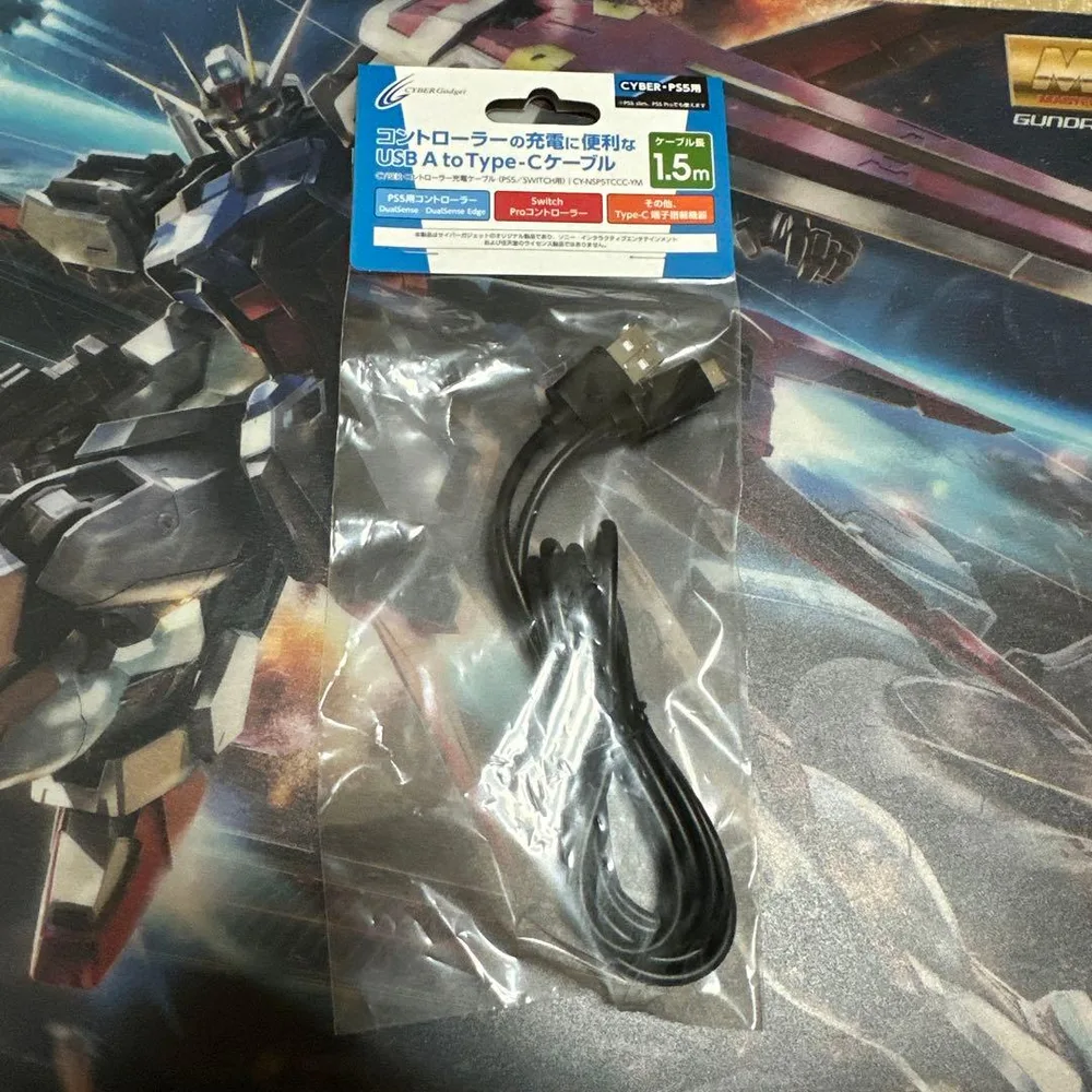 CYBER Gadget USB A to Type-C ケーブル 1.5m