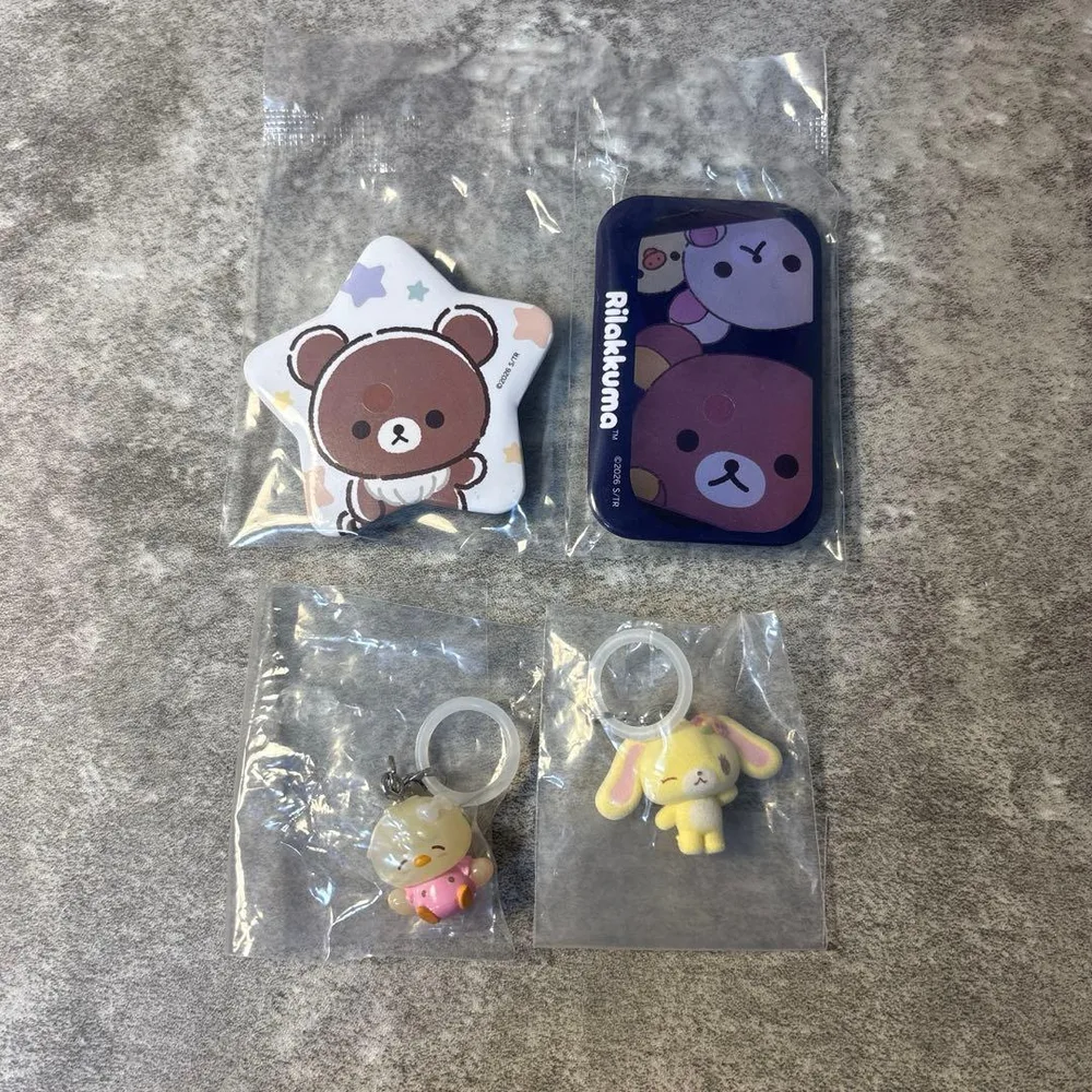 mikko シュガーバニーズ リラックマ めじるしアクセサリー 2点セット