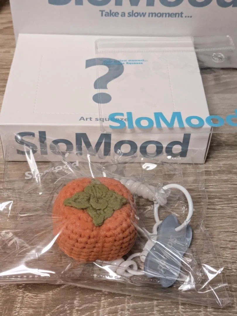 【新品未使用】SloMood まんまニットブラインドmini vol.1 柿