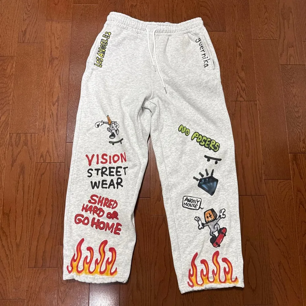 vision street wear ✖️guernika スウェットパンツ L