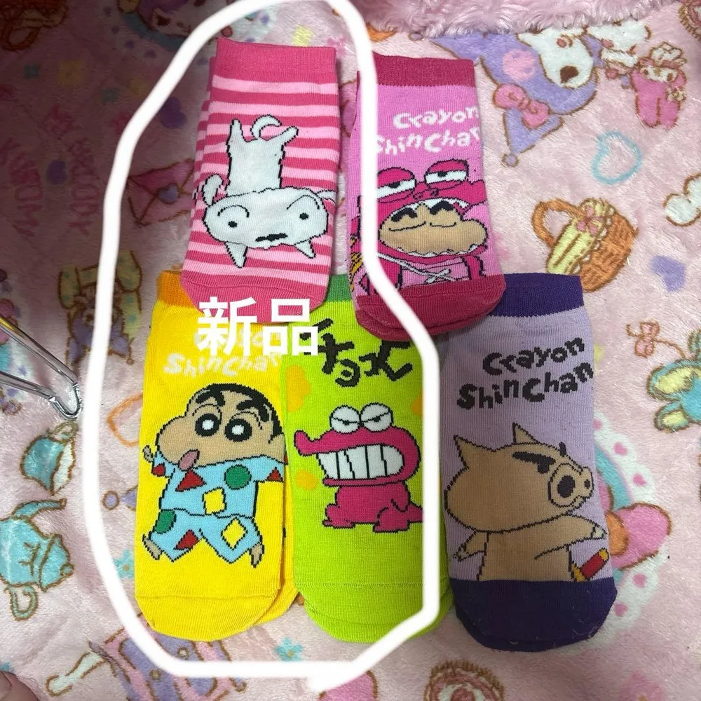 クレヨンしんちゃん キッズ靴下 5足セット