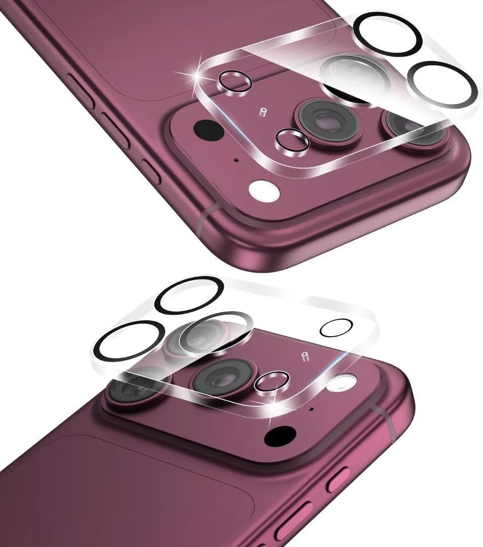 カメラフィルム iPhone 18 Pro カメラレンズカバー 强化ガラス 2枚