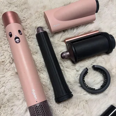 ダイソン ドライヤー ヘアアイロン さくらロゼゴールド