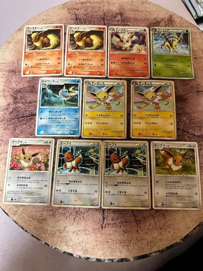 ポケモンカード ブイズセット イーブイ リーフィア シャワーズ サンダース等