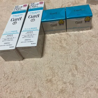 キュレル 潤浸保湿 フェイスクリーム 40g新品&泡美容液各2セット