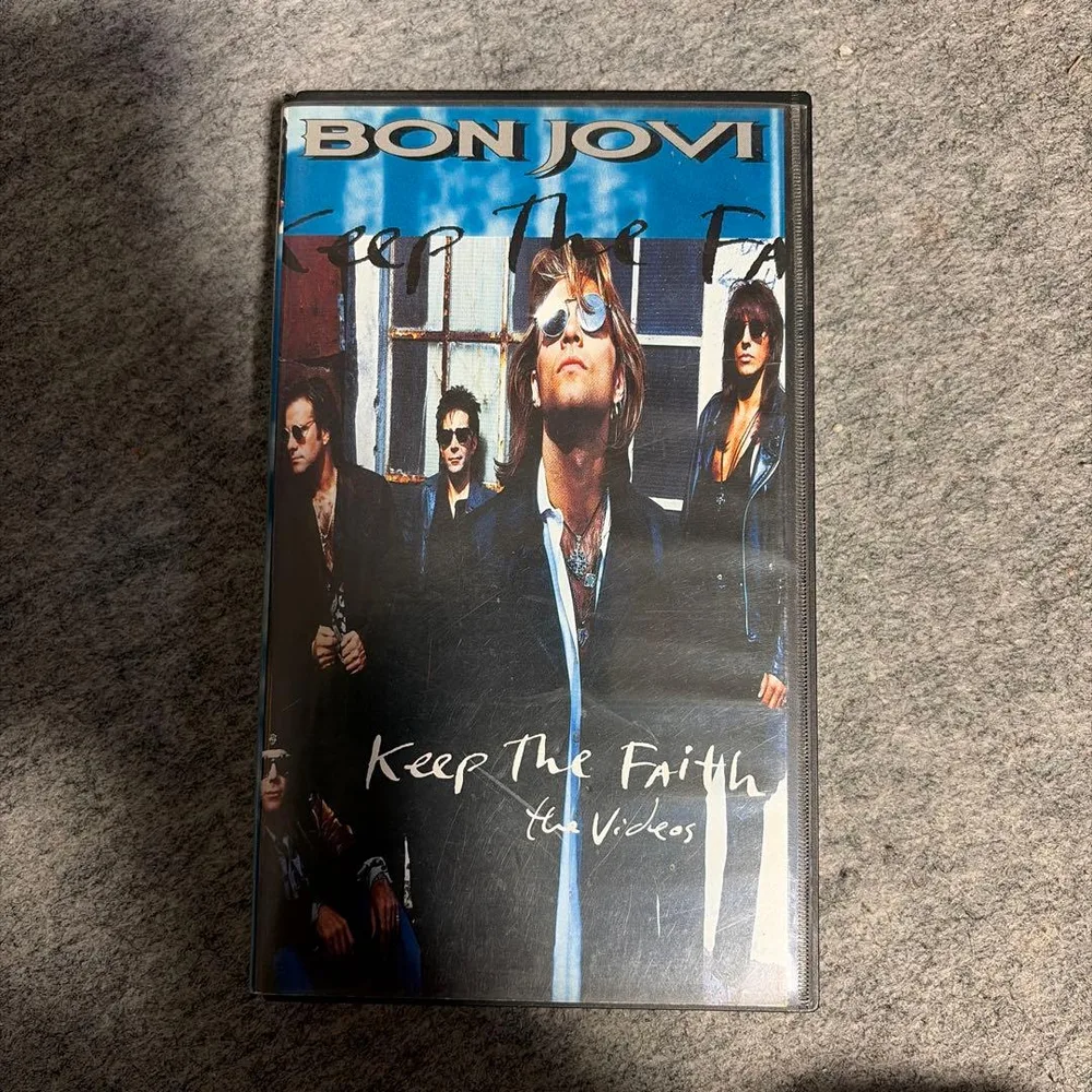 BON JOVI Keep The Face ~วิดีโอ VHS