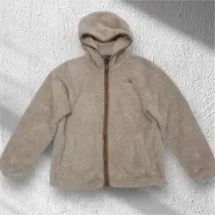 ノースフェイス ボアフリースパーカー 茶160 No.35