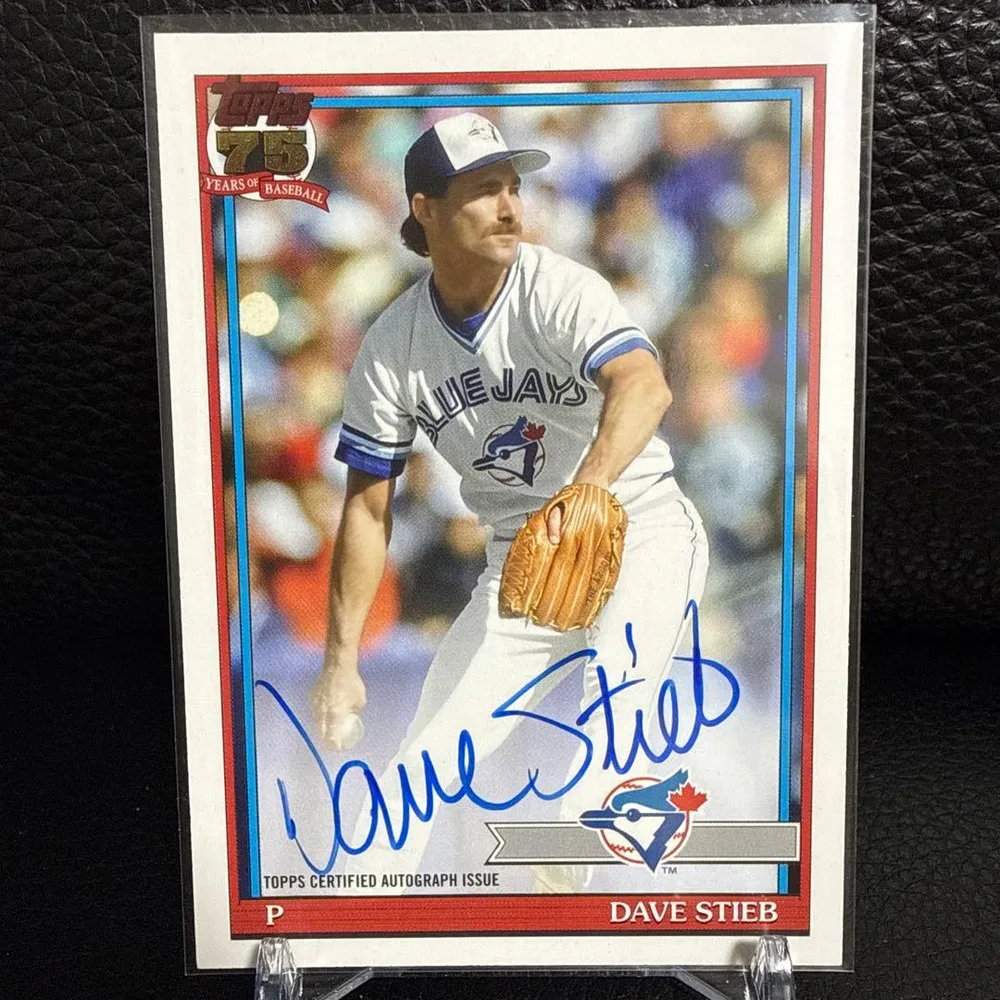【レジェンド直筆サイン】Dave Stieb 2026 Topps Auto