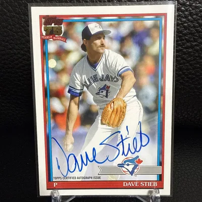 【レジェンド直筆サイン】Dave Stieb 2026 Topps Auto