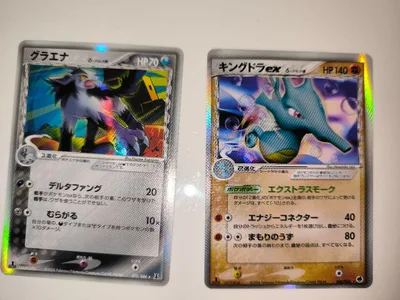 グラエナ キングドラex デルタ種 ポケモンカード 2枚セット