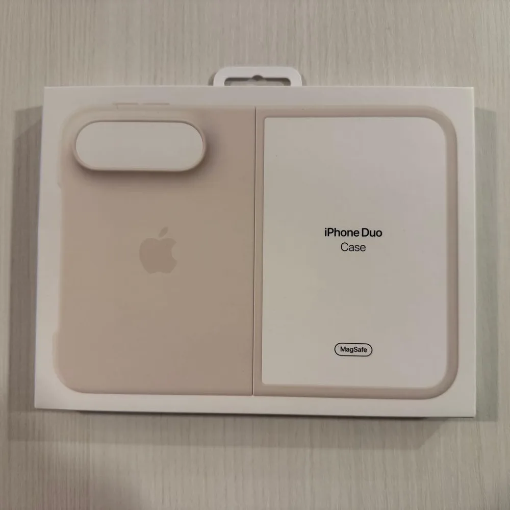 新品未開封 Apple iPhone Duo Case Sand
