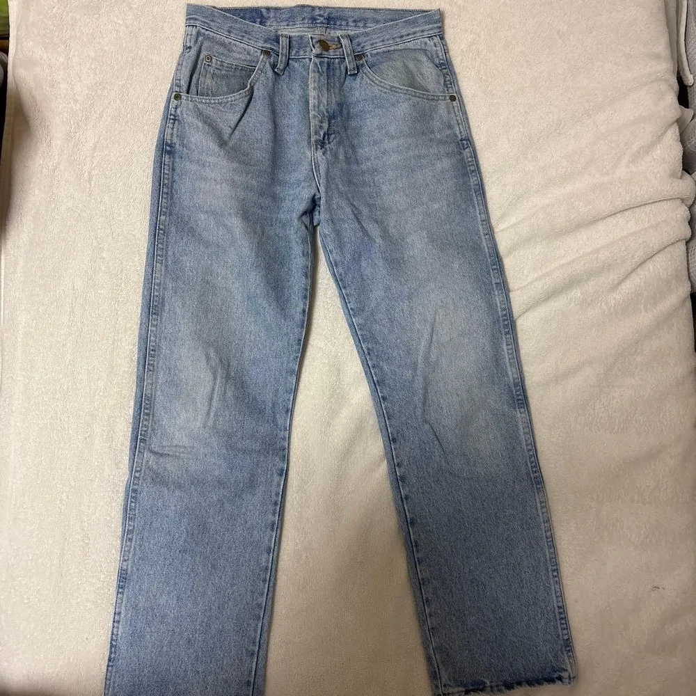 Wrangler ストレートデニム ライトブルー