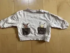 モンポmonpoke ピカチュウ イーブイ トレーナー 90