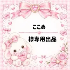ここめ様専用出品