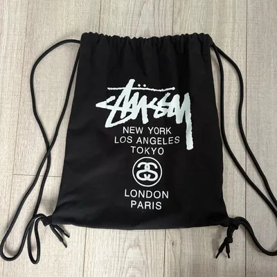 Stussy ナップサック ブラック