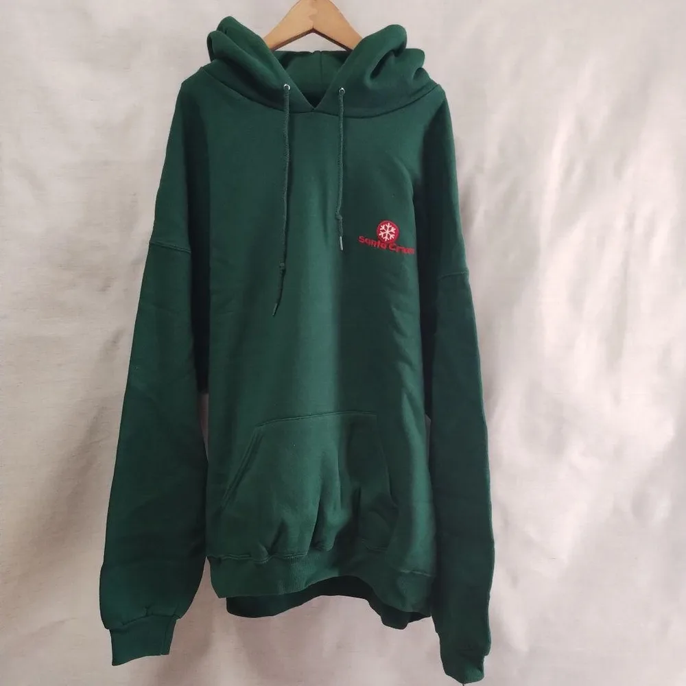 USA 古着 Lee Santa Cruz プルオーバーパーカー グリーン XL
