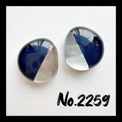 No.2259 レジンピアス レジンイヤリング ハンドメイドアクセサリー