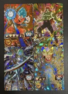スーパードラゴンボールヒーローズ まとめ売り 4枚