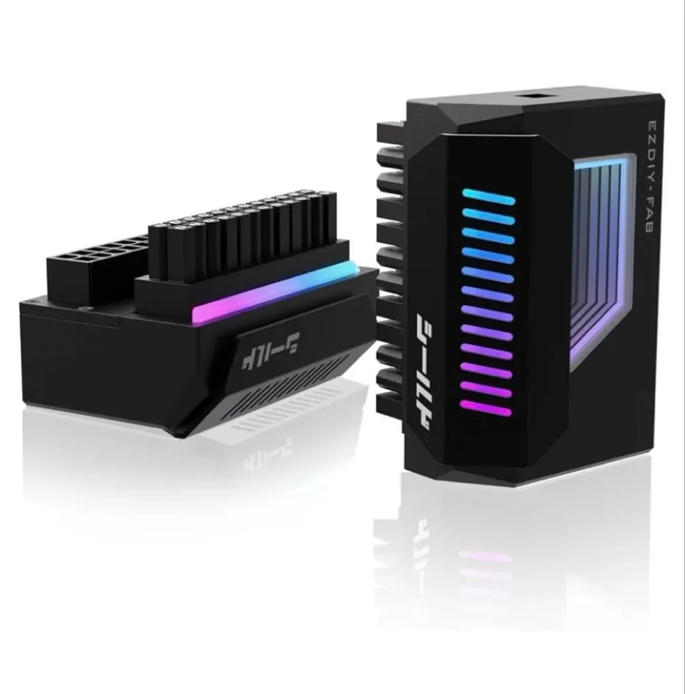 新品 正規品 EZDIY-FAB シールドシリーズ RGB 垂直GPUブラケット
