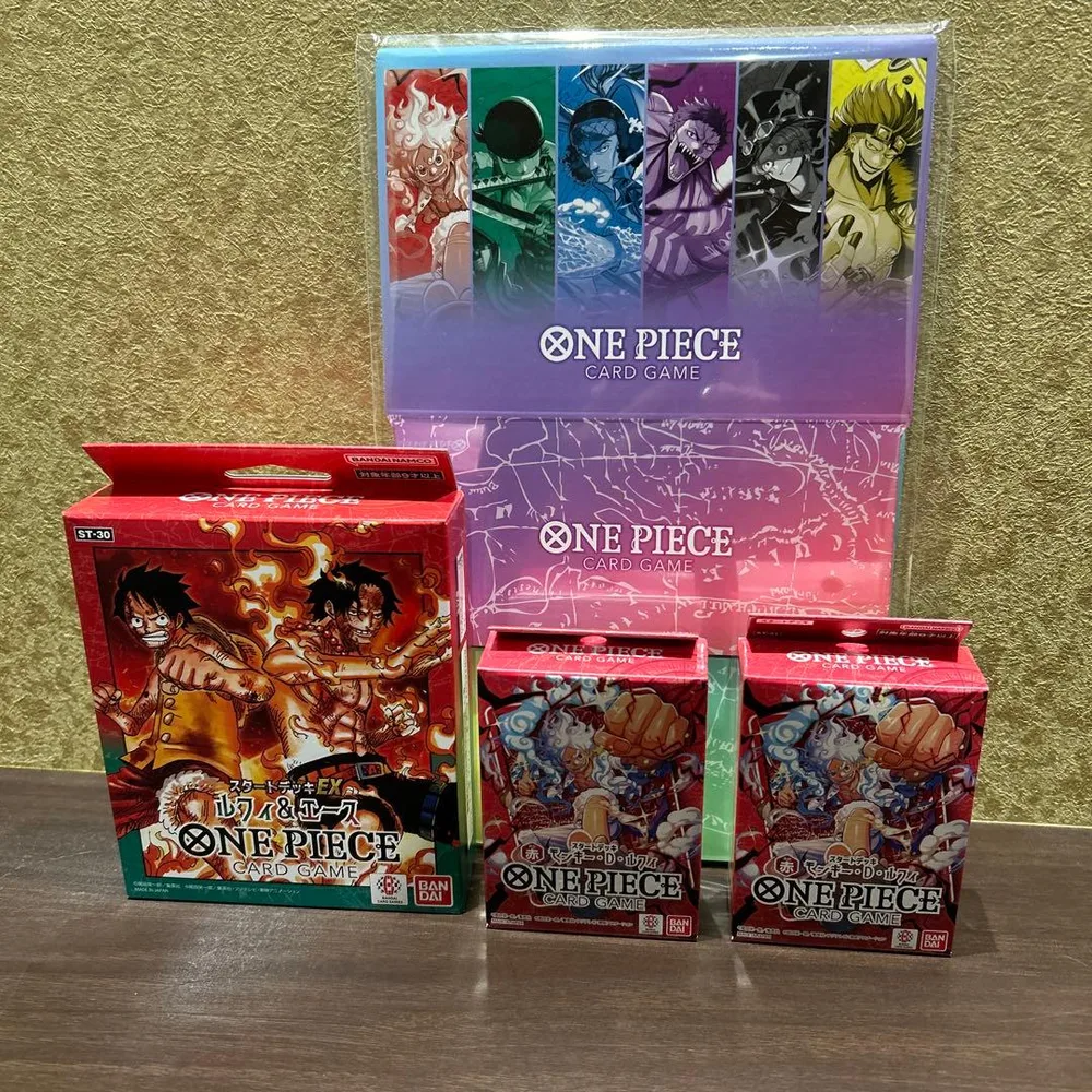 ONE PIECEカードゲーム スタートデッキ ルフィ&エース 他