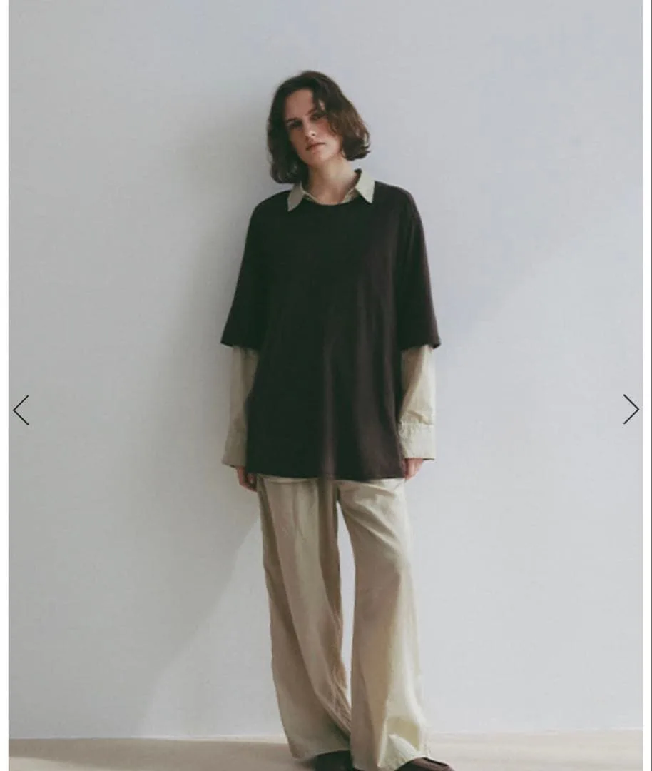 エアリーコットンオーバーサイズTee