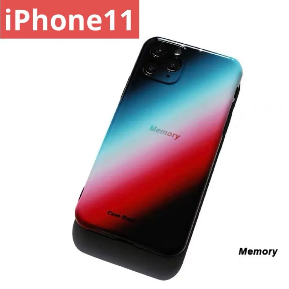 【新品未使用】iPhone11ケース 黒赤青