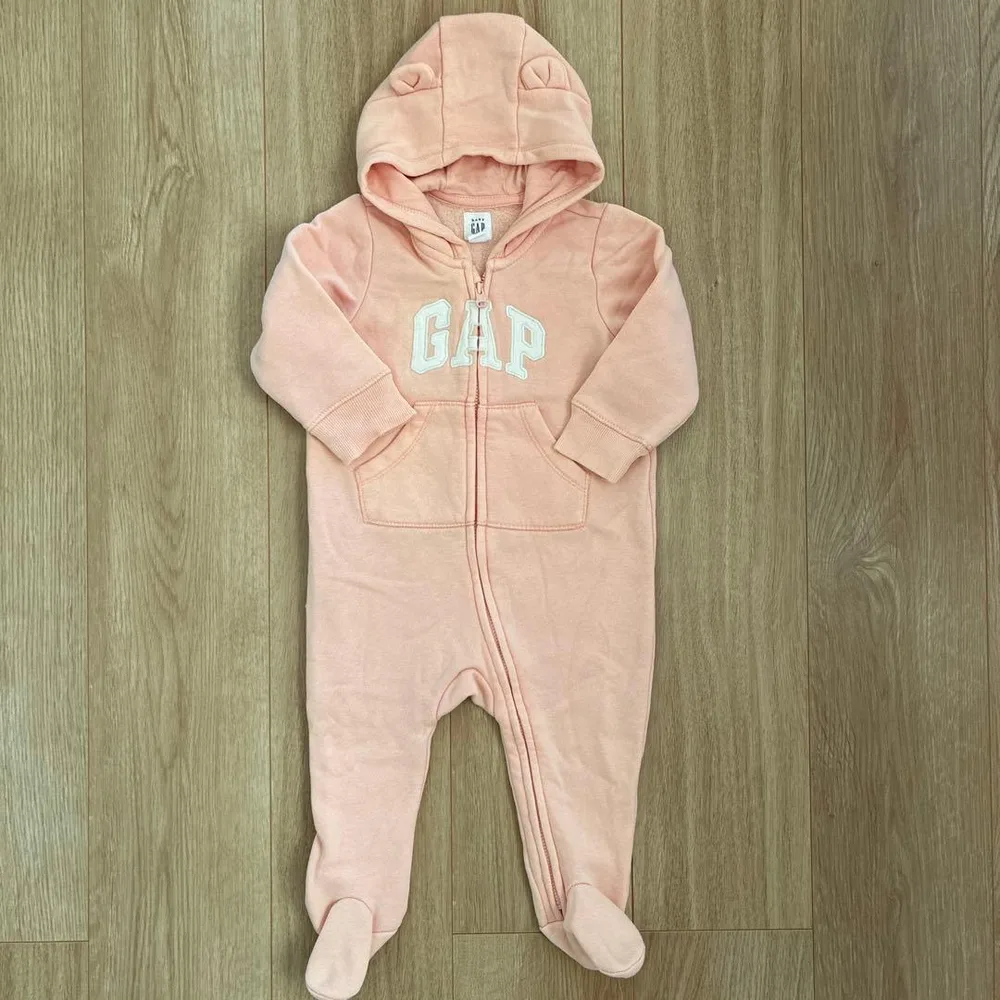 babyGAP ベビー ロンパース ピンク クマ