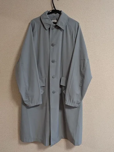 coen ステンカラーコート グレー S