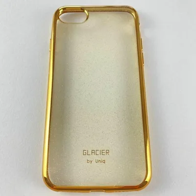 新品 未使用 iPhone7 シェル型 スマホ ケース 柔らか素材 ゴールド