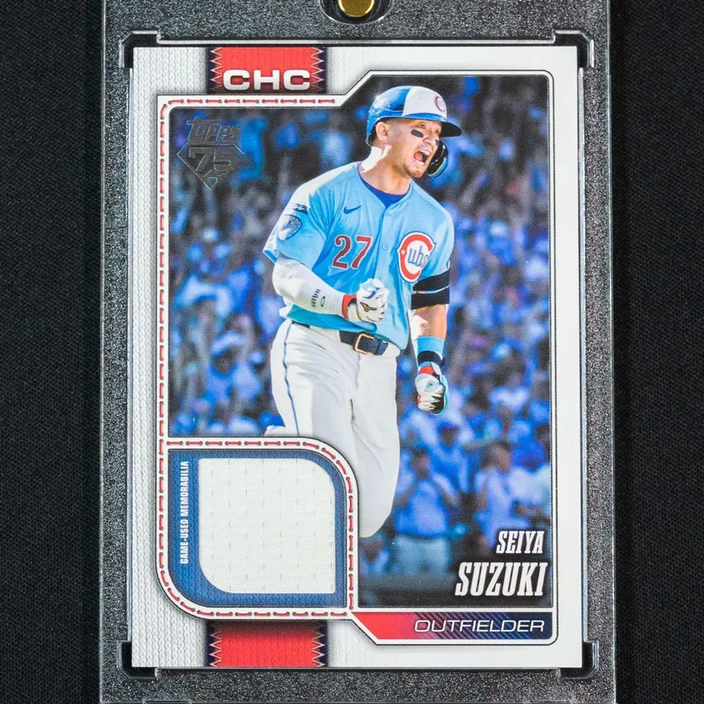 2026 Topps Series 2 鈴木誠也 実使用ジャージーカード