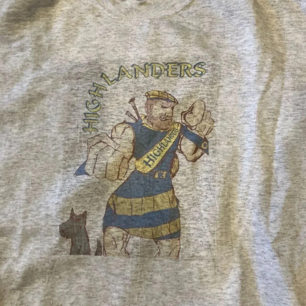 90sビンテージ Hanes HIGHLANDERS スウェット XL グレー
