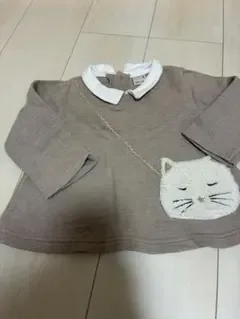 petit main 長袖カットソー 80cm