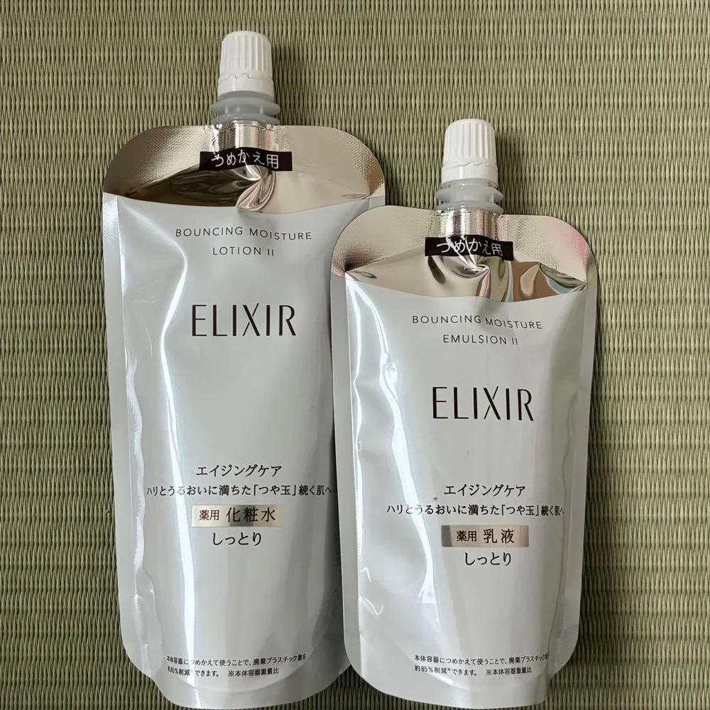 ELIXIR リフトモイスト ローション&エマルジョン つめかえセット