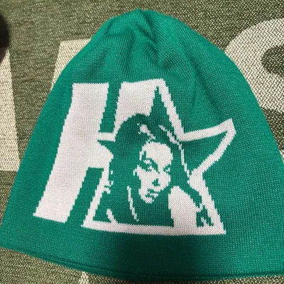 HYSTERIC GLAMOUR ニット帽 ビーニー グリーン