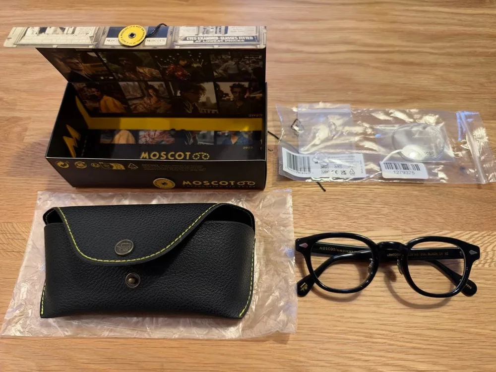 MOSCOT LEMTOSH MP ブラック 46□24-145