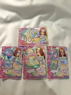 アイカツ クリアネスイエローコーデ 4枚セット ノエル