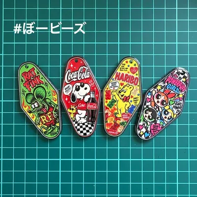 (単品購入○)キャラクター アクリルチャーム 4個セット