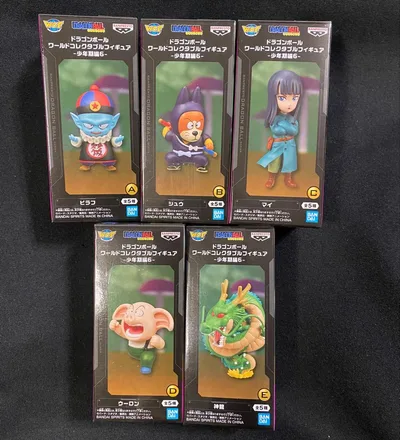 ドラゴンボール ワールドコレクタブルフィギュア 少年期編6 全5種