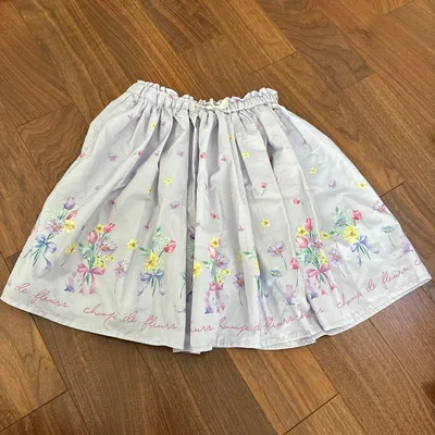 any FAM 花柄スカート 130cm