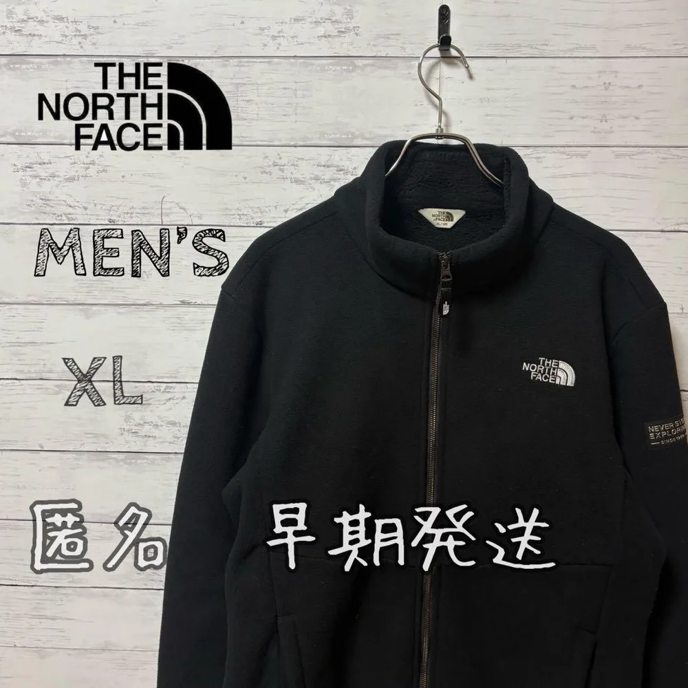 THE NORTH FACE メンズ フリースジャケット ブラック XL