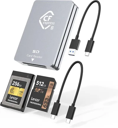 CFexpress Type B SD カードリーダー USB C H42