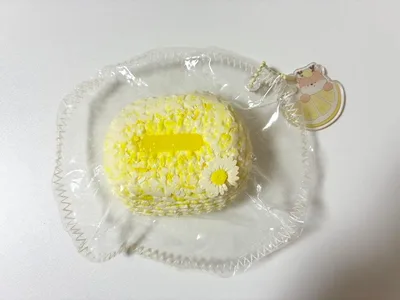 ルル鹿 lulu鹿 ニットレモンケーキ 花 スクイーズ レア
