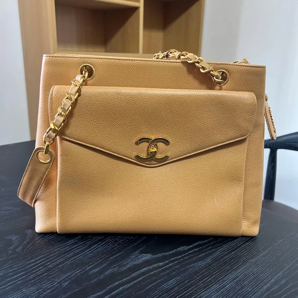 CHANEL シャネル ココマーク トーバッグ