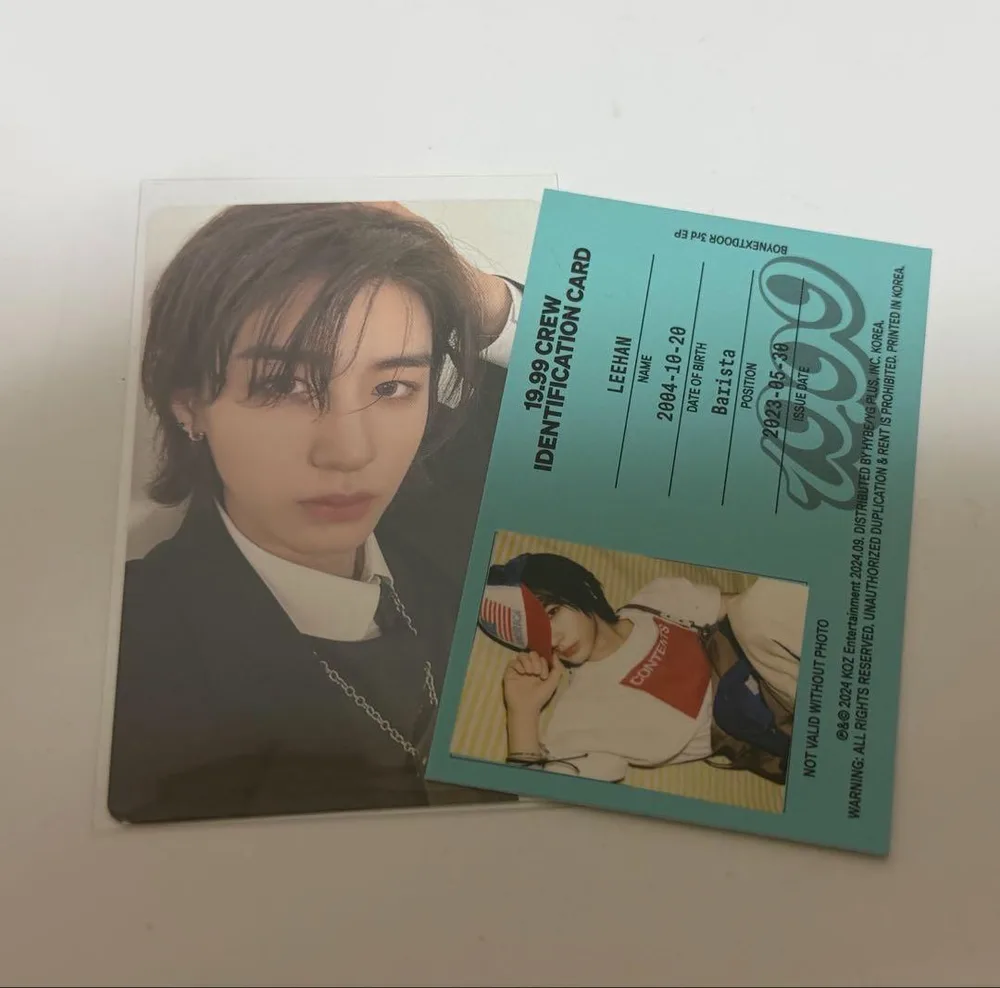 BOYNEXTDOOR 19.99 トレカ イハン