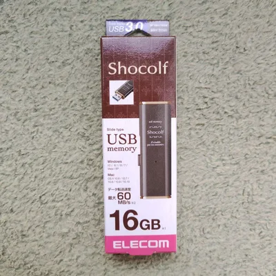 【新品未開封】ELECOM USBメモリ 16GB MF-XWU316GBW