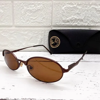 美品 Ray-Ban サングラス オーバル レイバン Y2K RB3103